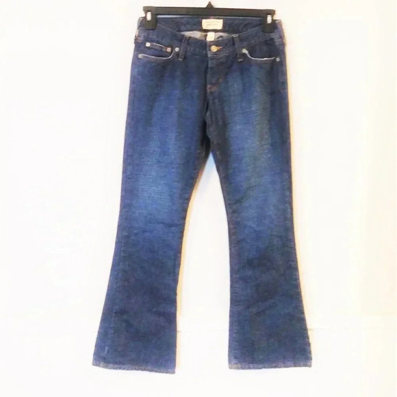 Ambercrombie & Fitch Flare Distressed Denim Jeans